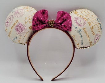 Epcot Around the World Inspired Minnie Mouse Ears