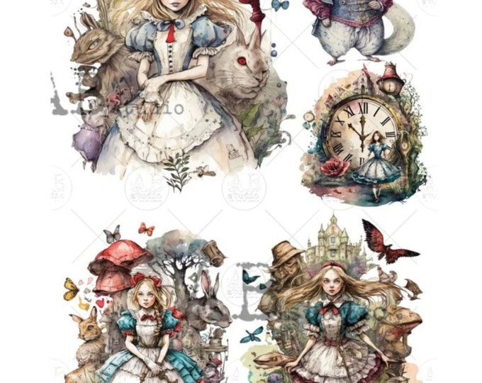 A4 Bunny Rabbit Rice Paper - Etsy