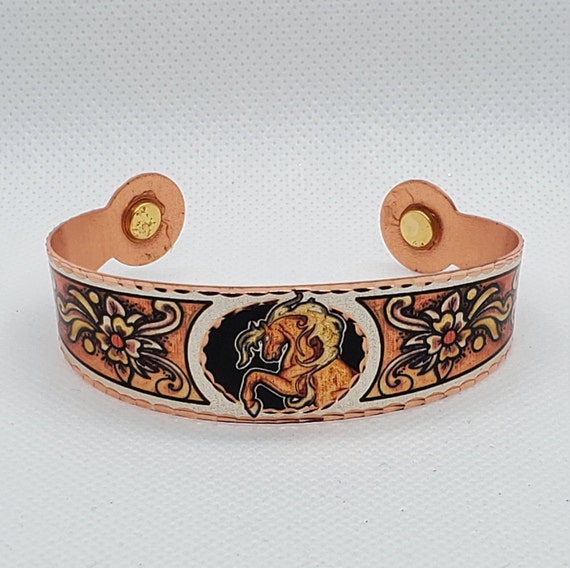 CBRC - Western Horse Magnetic Bracelet - Beautiful Adjustable