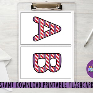 Instant Printable Flash Cards .Cool Printable Flash Cards. Downloadable Flash card. Digital Learning Cards. Instant Download.