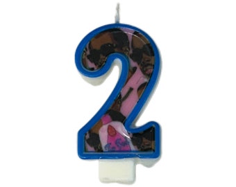 Funny Freak Off Birthday number candle 3.5 inches