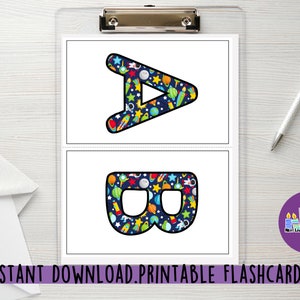 Instant Printable Flash Cards .Cool Printable Flash Cards. Downloadable Flash card. Digital Learning Cards. Instant Download.