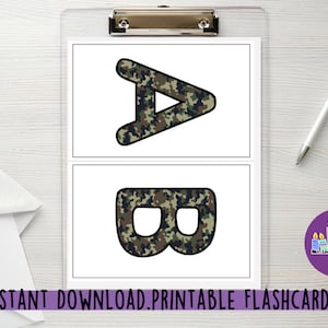 Instant Printable Flash Cards .Cool Printable Flash Cards. Downloadable Flash card. Digital Learning Cards. Instant Download.