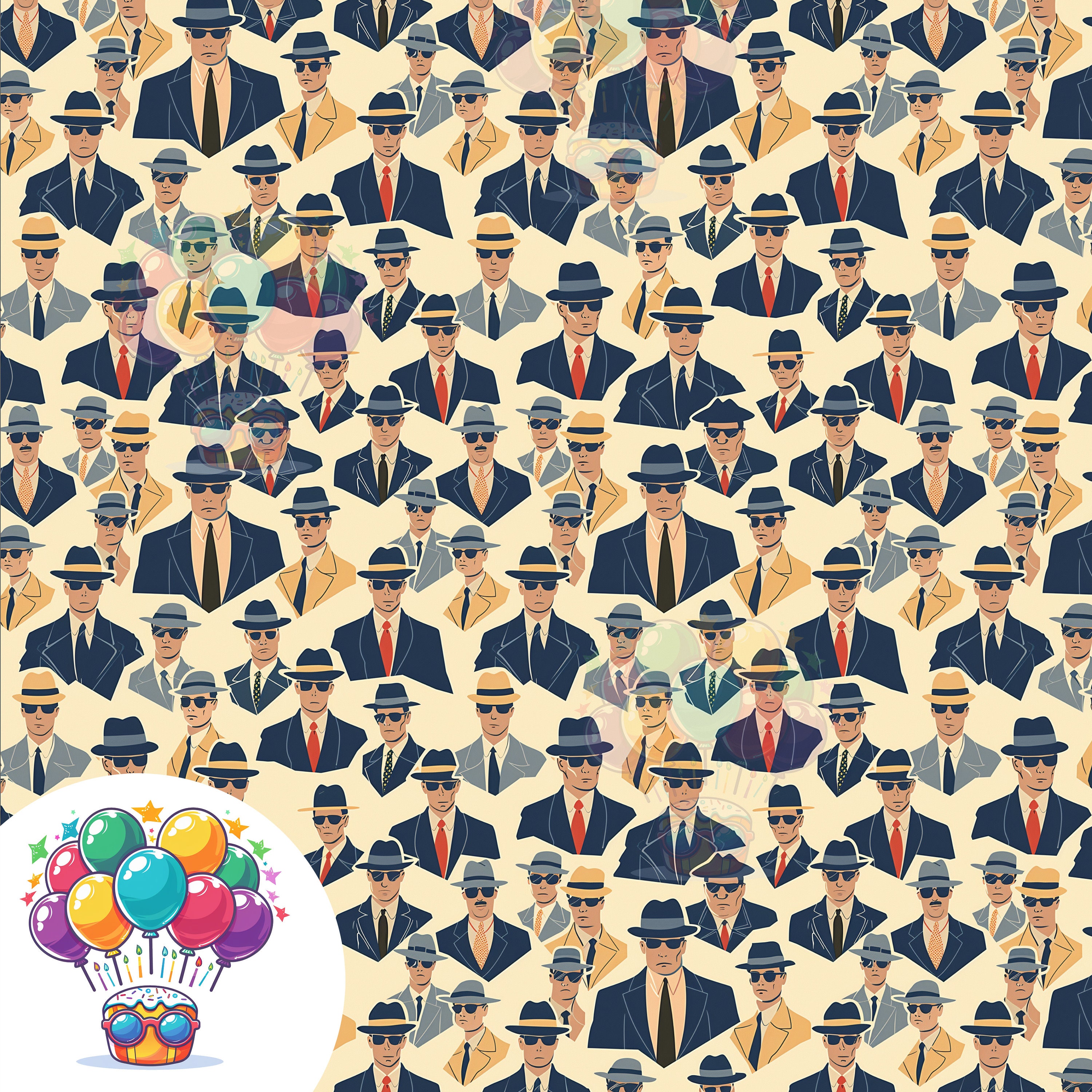 Secret Agent| Seamless Digital Paper |secret Agent Paper Background ...