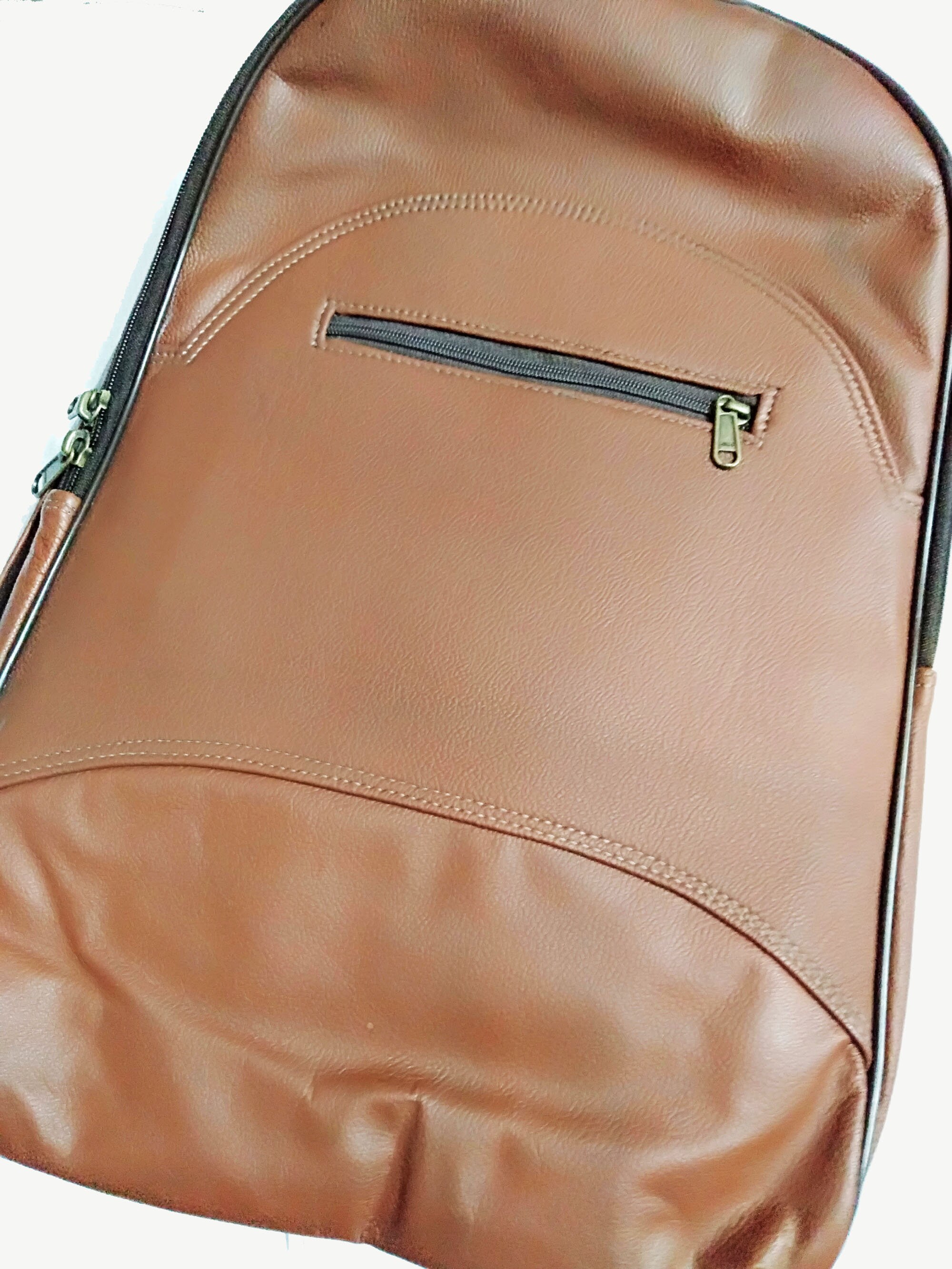 Genuine Leather Laptop Backpack Brown Leather Backpack Laptop Etsy