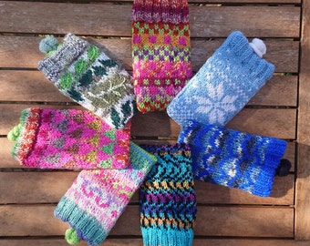 Phone Sock/ Phone case/ Reusable Hand Warmer / Stocking Filler