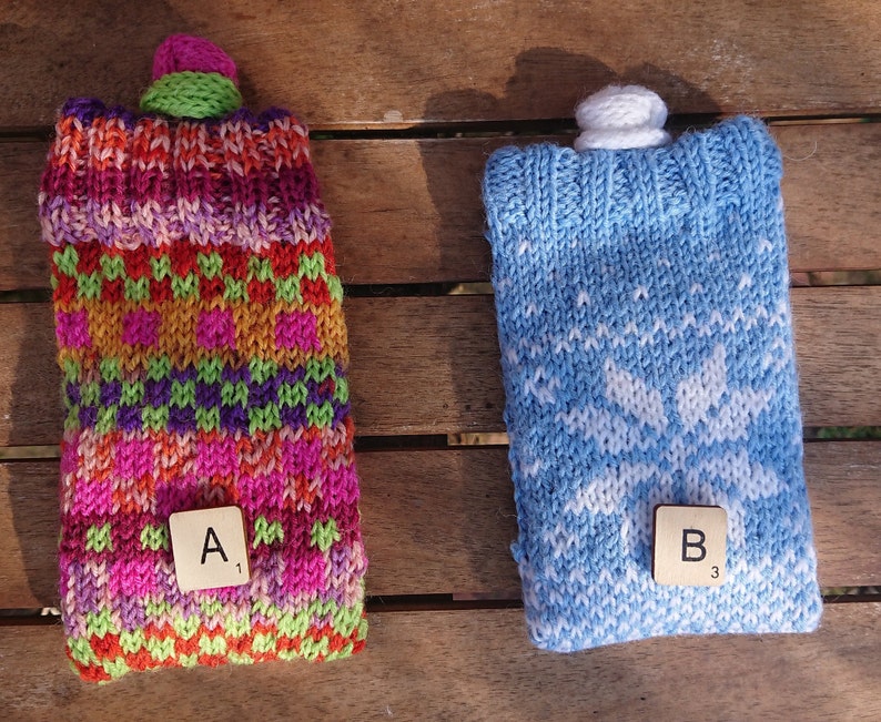 Phone Sock/ Phone case/ Reusable Hand Warmer / Stocking Filler image 3