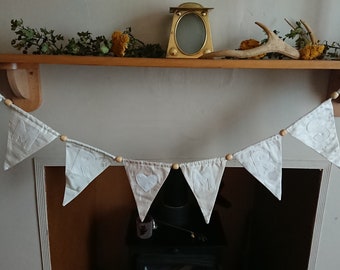 Wedding Patchwork Mr & Mrs Bunting, Mr and Mrs Garland