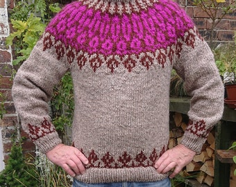 Pure Wool Icelandic Jumper