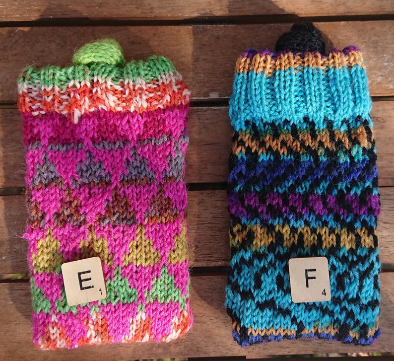 Phone Sock/ Phone case/ Reusable Hand Warmer / Stocking Filler image 5