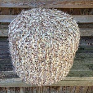 Extreme Knitted Pouffe Pattern