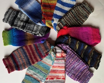 Handgestrickte Socken