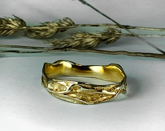 Wedding ring,Twig ring,Mens wedding band,White gold ring,tree ring, 14k gold ring,Organic gold ring, gold band,mens ring,unique wedding ring