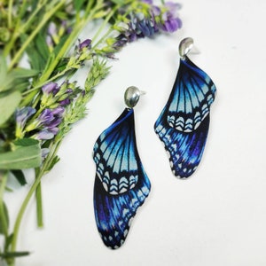 Butterfly earrings dangle,Butterfly wings earrings,Butterfly earrings,Purple butterfly,Dangle earrings,Statement earrings,Brutalist earrings