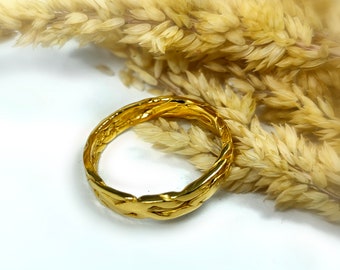 14k gold ring,Branch ring,Twig ring gold,14k gold ring, viking wedding ,ring viking.ring gold,viking ring,rustic wedding,band rustic