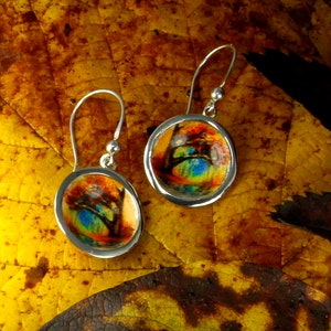 Falling leaves earrings,Autumn dangle earrings,Fall dangle earrings,Boho Leaf Drop Earrings,Dangly Autumn Leaf Earrings,Dangly Leaf Earrings