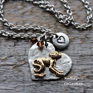 Monkey Necklace, Monkey Jewelry