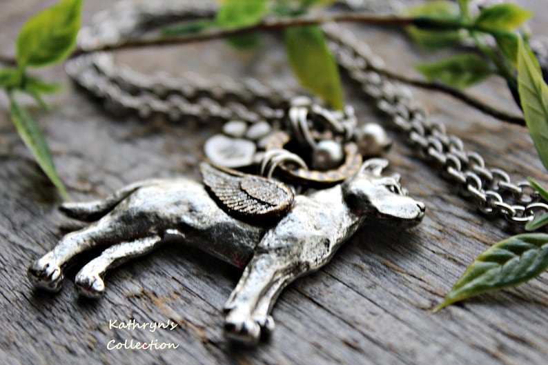 Read Full Listing Details Pit Bull Jewelry Pit Bull Angel Pit Bull Cropped Ears Pet Memorial Jewelry Pit Bull Memorial Necklace