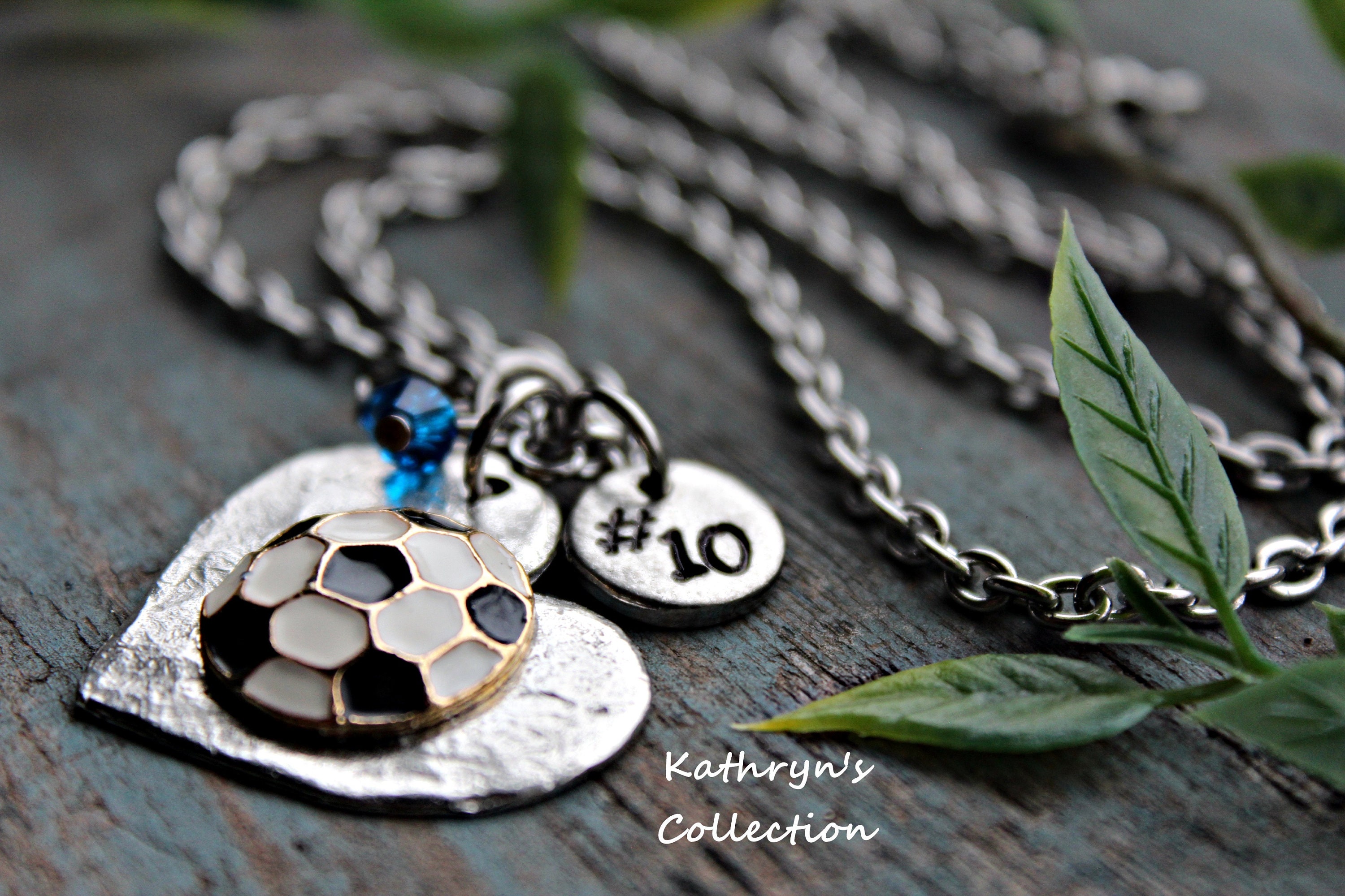 Soccer Necklace Soccer Jewelry Soccer Ball Soccer Coach Etsy