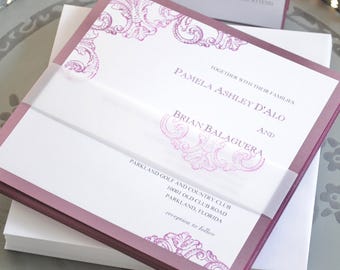square invitation etsy