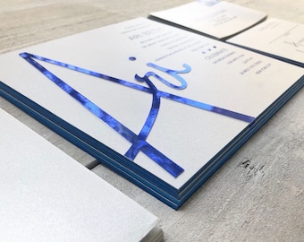 Bar Mitzvah Invitation - Bat Mitzvah Invitation - Birthday Invitation - Quinceanera Invitation - Sweet 16 Invitation - Personalized Invite