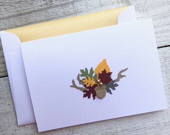 Fall Cards - Fall Stationery - Fall Note Cards - Thanksgiving Cards - Thanksgiving Note Cards - Thanksgiving Stationery - Harvest Cards