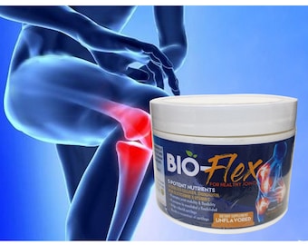 BIO-FLEX 1 bottle of 120 grams Chondroitin MSM Glucosamine Hydrolized Collagen