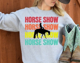 Equestrian Horse Show Shirt: Horse Lover Gift, Rodeo T-Shirt