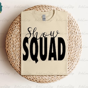 Show Squad T-Shirt//RideEveryStride T-shirt//Horse Tees////Custom Patterns//Horse Show