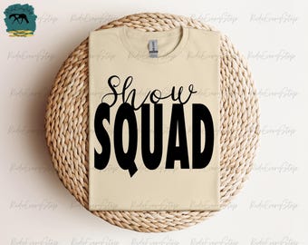 Show Squad T-Shirt: RideEveryStride Horse Show Tee