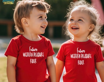 Camiseta infantil Future Western Pleasure Rider