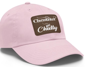 Chestnut & Chatty Horse Design Hat, Trucker Caps, Horse Hat, horse clothing, Horse lover gift, Equestrian Custom Hat
