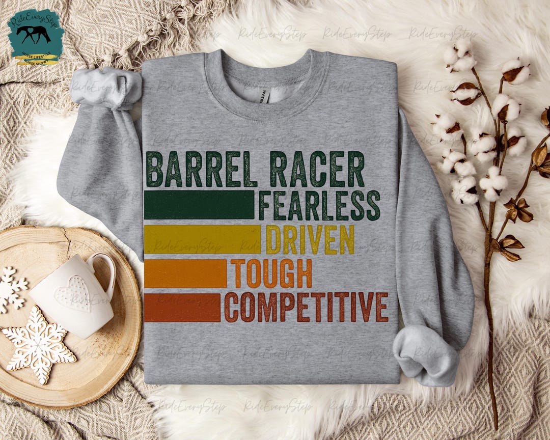 Barrel Racer Gritty Shirt, Barrel Racing Shirt, Funny Barrel Racing ...