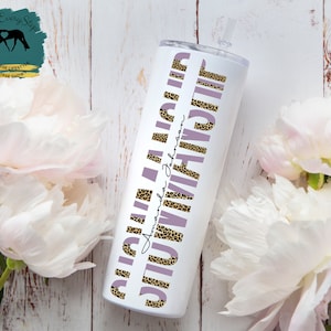 Showmanship Tumbler, Custom Name Tumbler, AQHA, APHA, Horse Gifts, Horse Lover, Travel Tumbler with lid