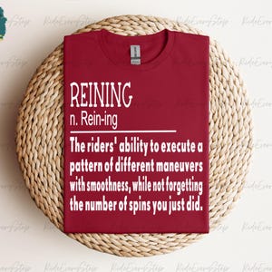 Reining T-Shirt//RideEveryStride T-shirt//Horse Tees////Custom Patterns//HorseShow
