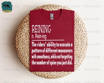 Reining T-Shirt//RideEveryStride T-shirt//Horse Tees////Custom Patterns//HorseShow