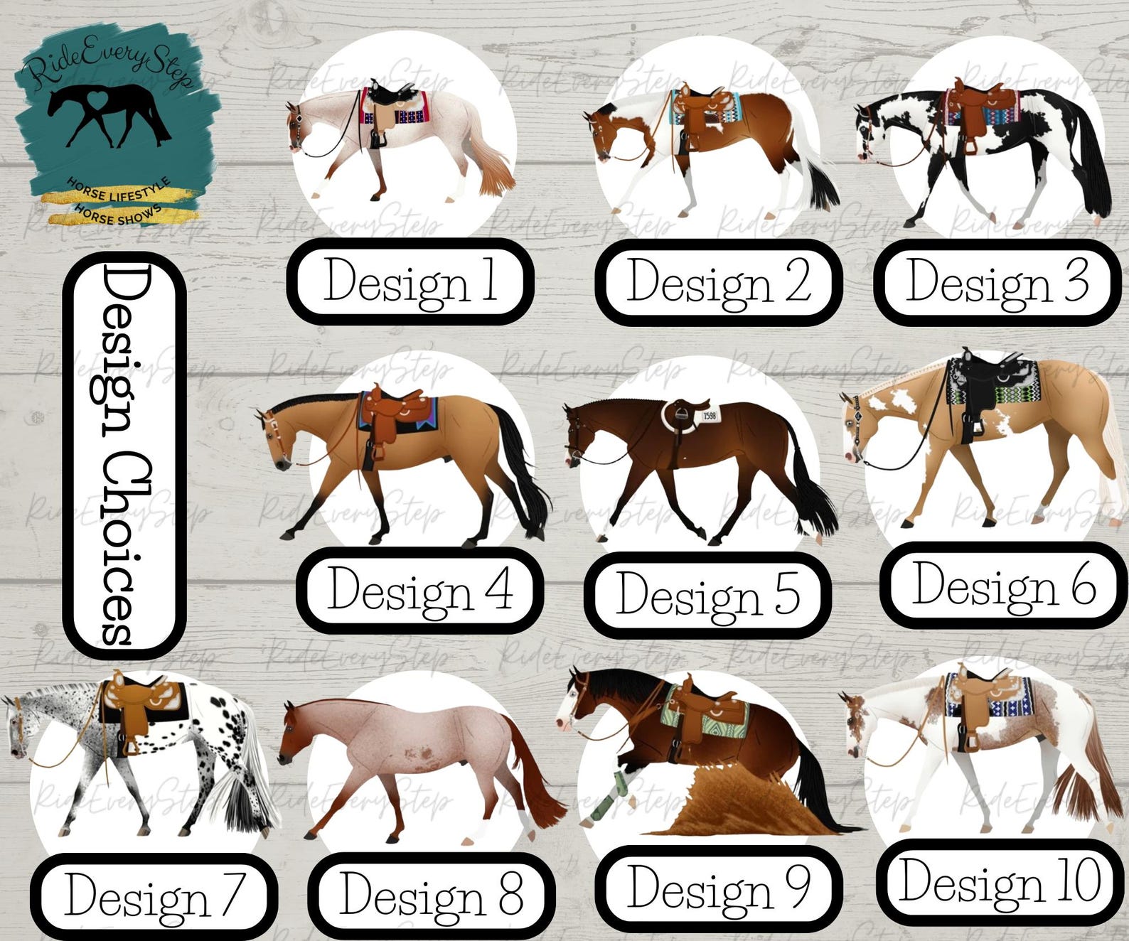 Apha Sticker Horse Riding Discipline Sticker, Customizable Stickers, AQHA, APHA ...