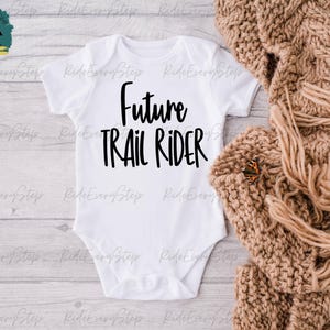 Future Trail Rider spädbarnsbody - Hästtröja