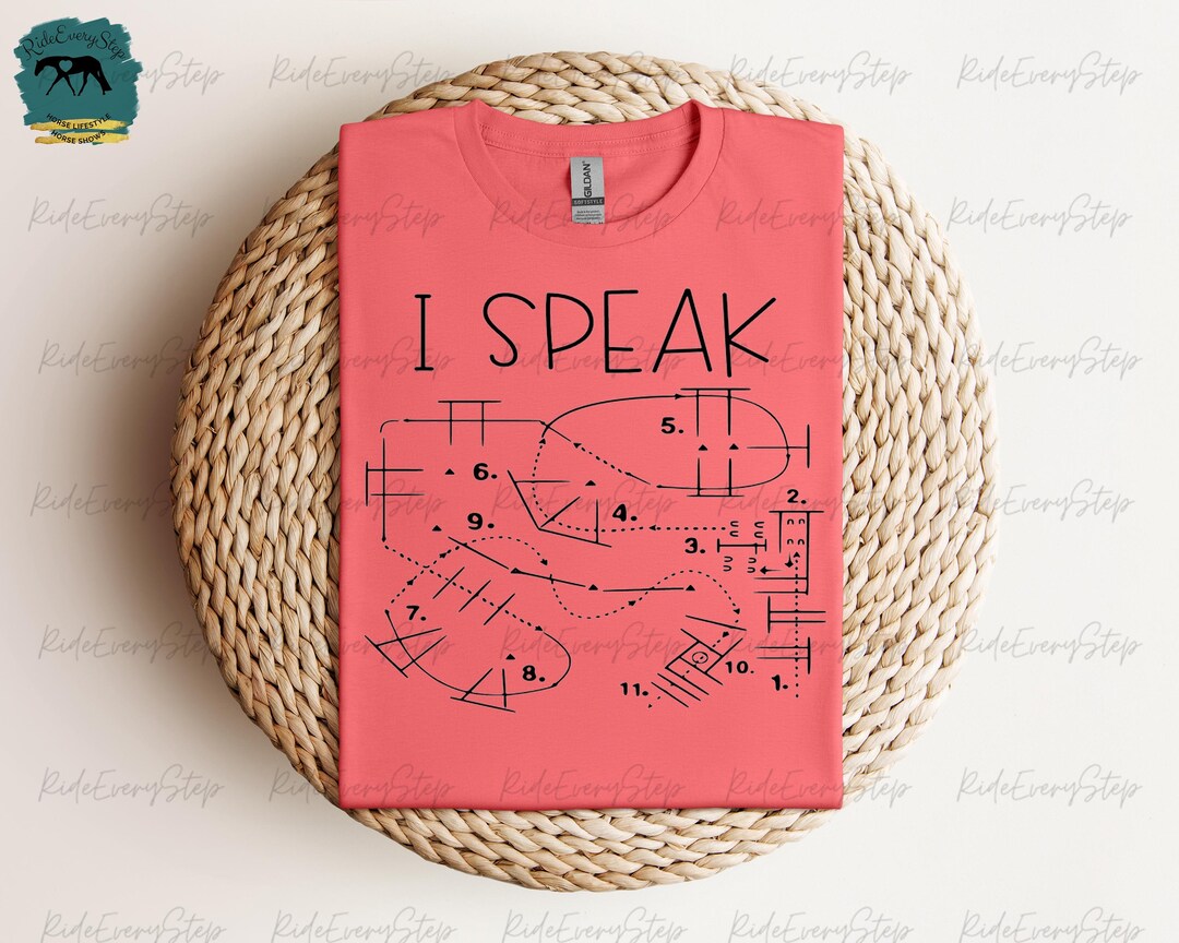 Trail Pattern T-shirt//rideeverystride T-shirt//horse Tees////custom ...