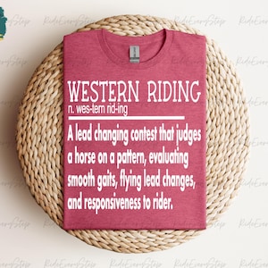 Western Riding T-Shirt//RideEveryStride T-shirt//Horse Tees////Custom Patterns//HorseShow