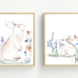 Set of 2 bunnies