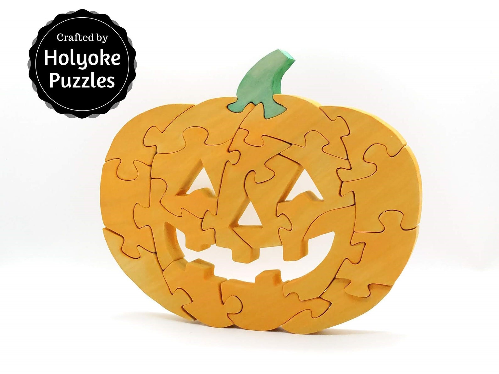 Halloween Jack O Lantern Puzzle Pattern PDF PNG SVG Digital Etsy