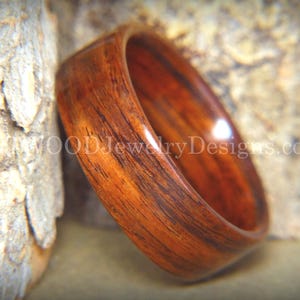 Bentwood Ring - Kingwood Handcrafted Wood Ring