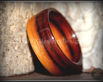 Bentwood Striped Kingwood Ring
