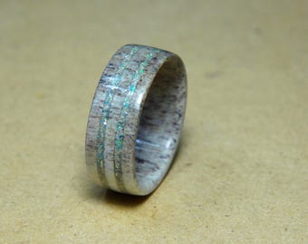 SIZE 10.5 - Antler Opal Inlays Ring