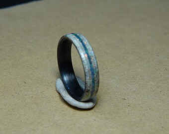 SIZE 10 - Antler Double Opal Inlays Carbon Fiber Core