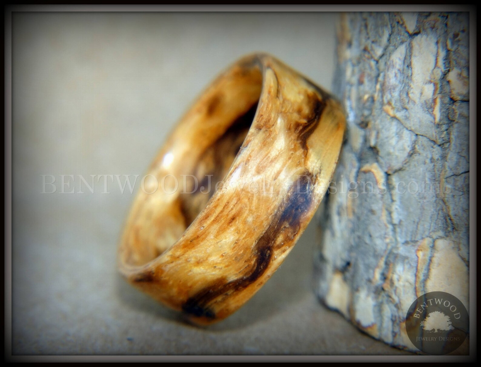 Bentwood Ring wavy Zebrawood Ring Handcrafted Etsy