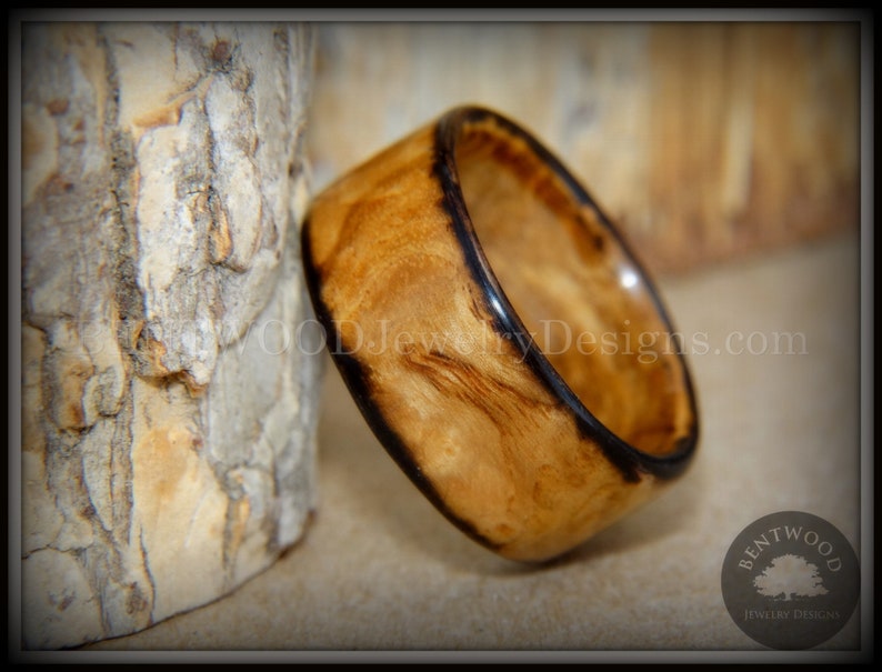 Bentwood Ring ole Smoky Olive Wood Ring Custom Etsy