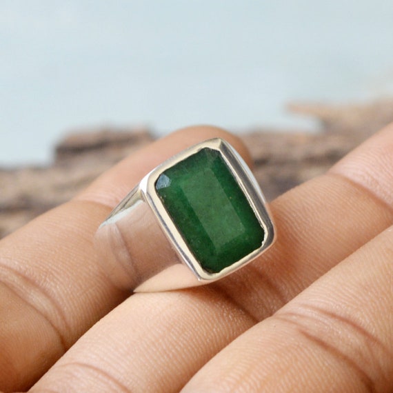Buy Aurra Stores Emerald Ring With Certified Panna Astrological Stone  Online at Best Prices in India - JioMart.