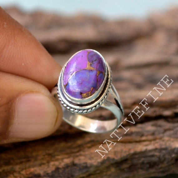 Purple turquoise ring clearance